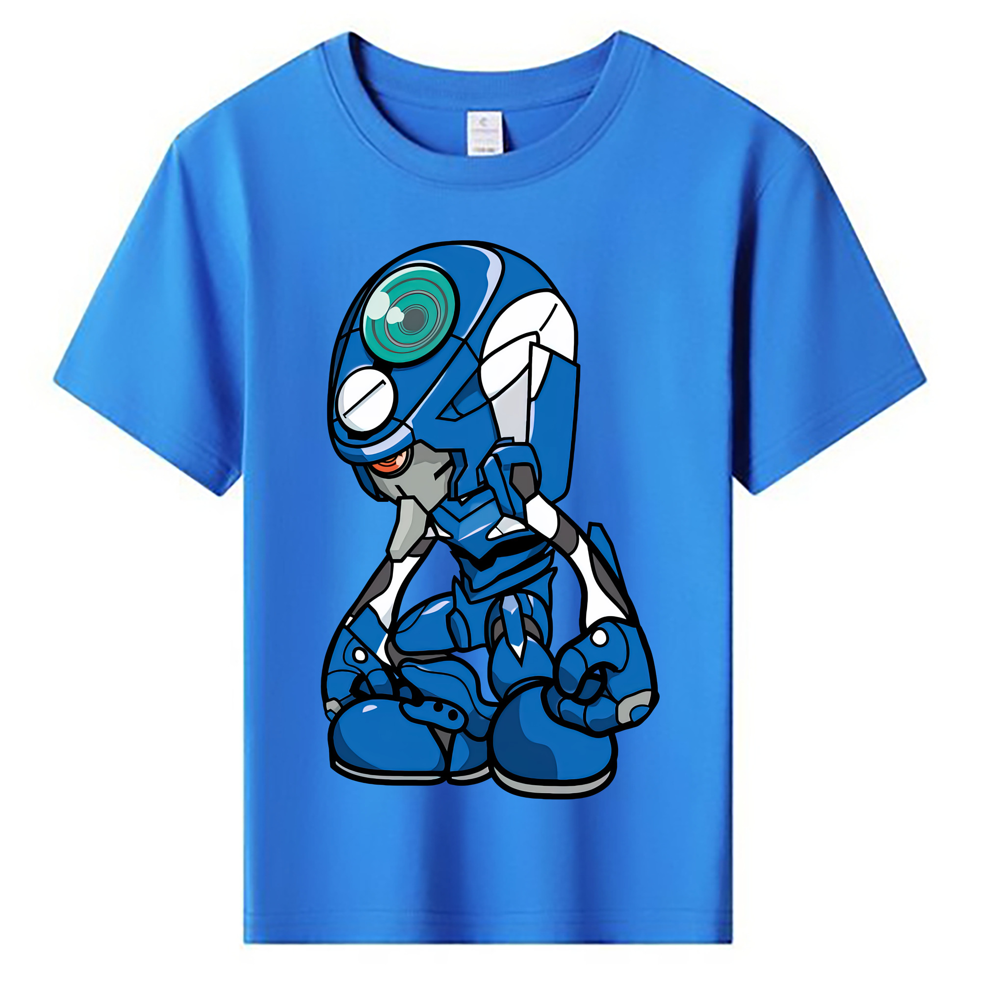 （画像用） EVA 新世紀エヴァンゲリオン 綿100％キッズTシャツ（フロントプリント）